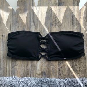 Strapless black bikini top from H&M